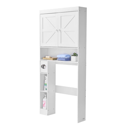Over-The-Toilet Storage Cabinet, Double Door, 171 cm, White