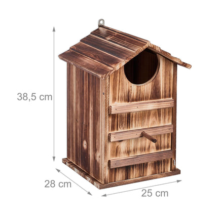 Owls Nest Box Wood