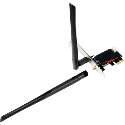 PCI-Express-Karte Wifi 6E Adapter AX5400 + BT 5.2