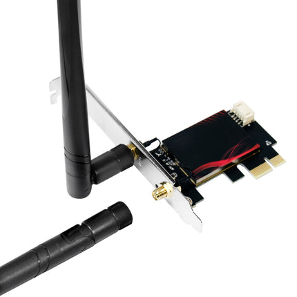 PCI-Express-Karte Wifi 6E Adapter AX5400 + BT 5.2