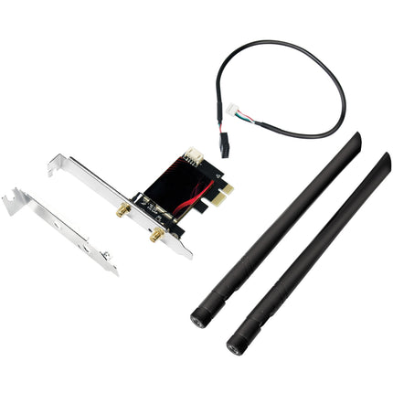 PCI-Express-Karte Wifi 6E Adapter AX5400 + BT 5.2