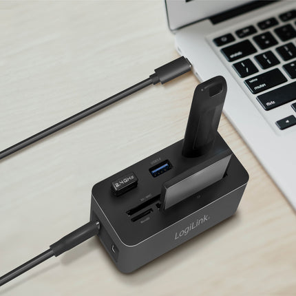 PC/Mac-Mini-Dock HDMI, USB-C, USB