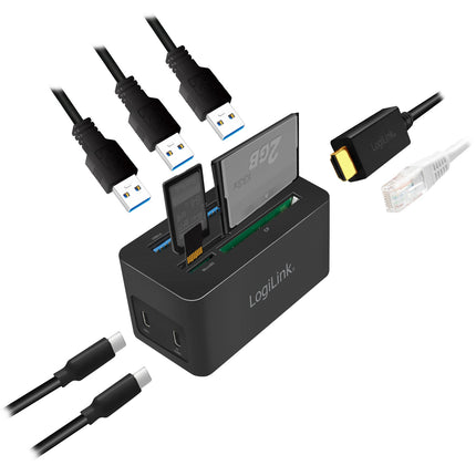 PC/Mac-Mini-Dock HDMI, USB-C, USB