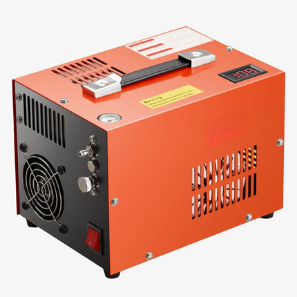 PCP Air Compressor 4500 PSI, AC-DC, Fan Cooling, Manual Stop
