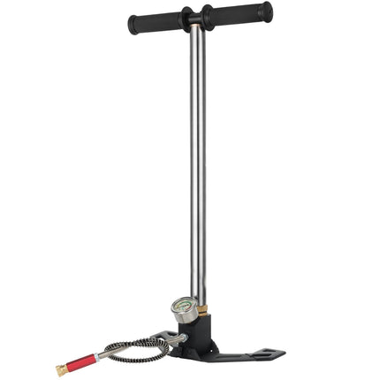 PCP Hand Pump, 3-Stage 4500 PSI, Stainless Steel