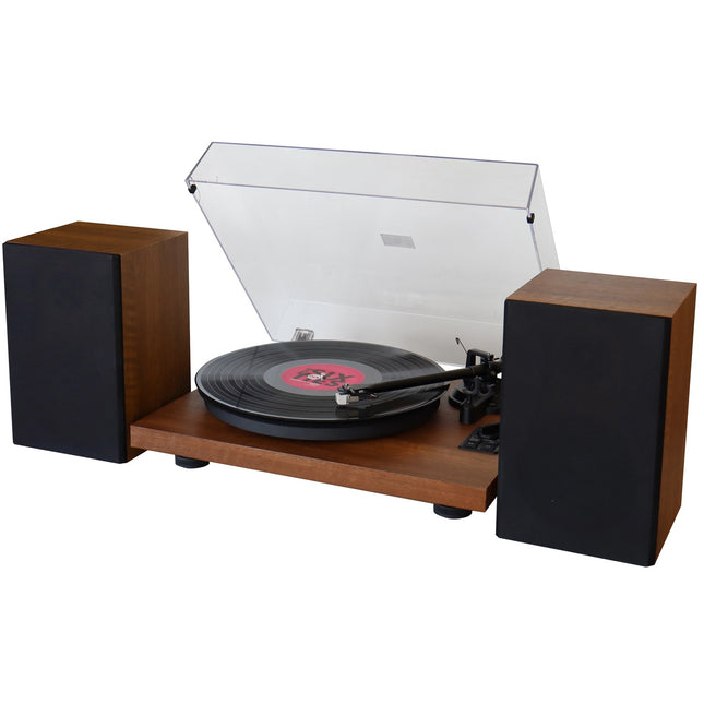 PL711BR Plattenspieler mit 2-Wege-Lautsprecher Bluetooth