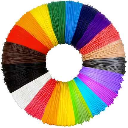 PLA 3D-Filamente - 20 St. x 20m Kruzzel 19876