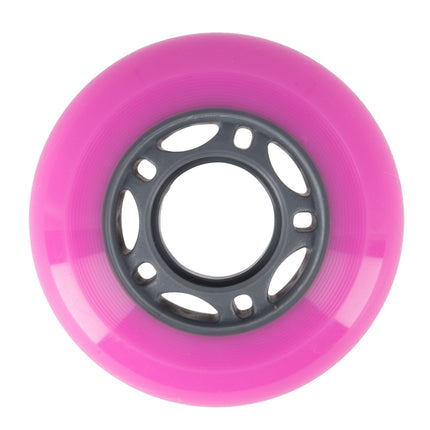 PU 64x24 82A Pink Skateboard-Rollen, 4er-Set