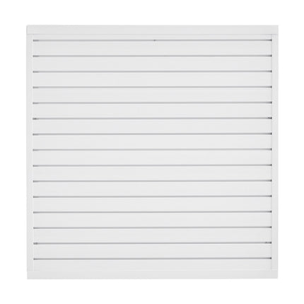PVC Slatwall Panel 4x4 Ft, Modular Garage Storage Wall