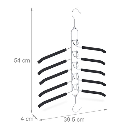Padded multiple hanger