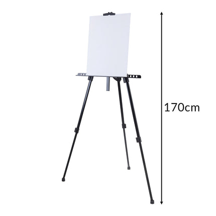 Malset mit Staffelei, 24 Acrylfarben, 3 Leinwänden