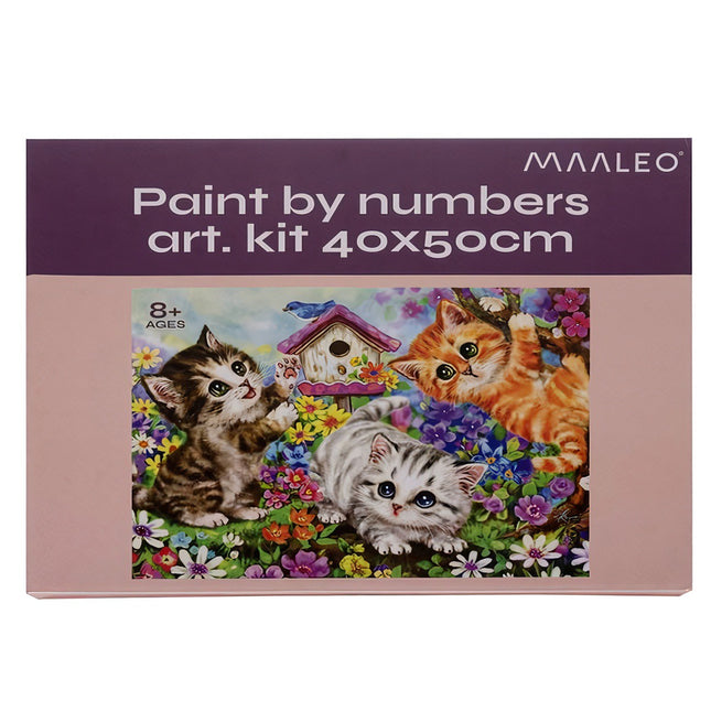 Painting by numbers 40x50cm - Maaleo cats 22781