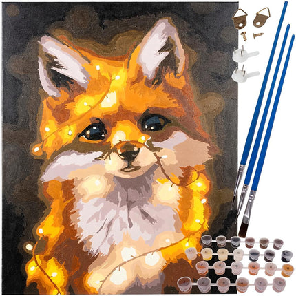 Malování podle čísel 40x50cm - Maaleo liška 22782