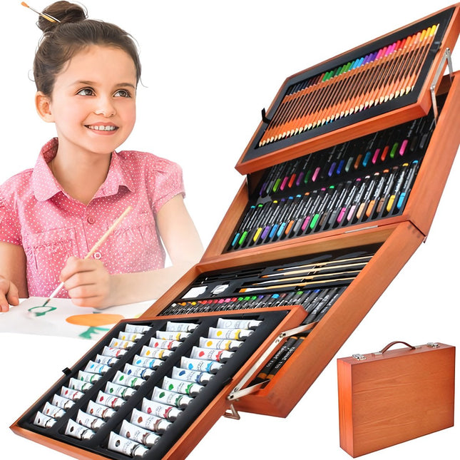 Malset 174 Teile im Koffer 