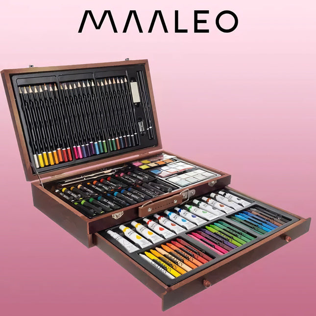 Malset im Koffer - 130-teilig Maaleo 21644 
