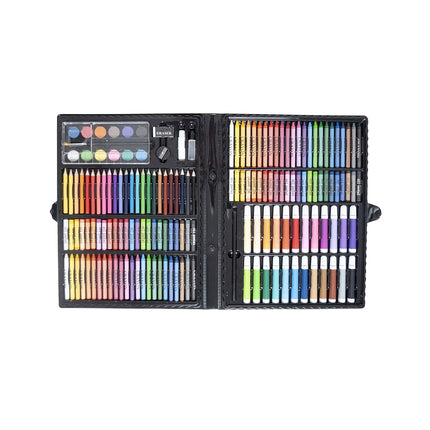Painting set in a suitcase, 169 pcs, black