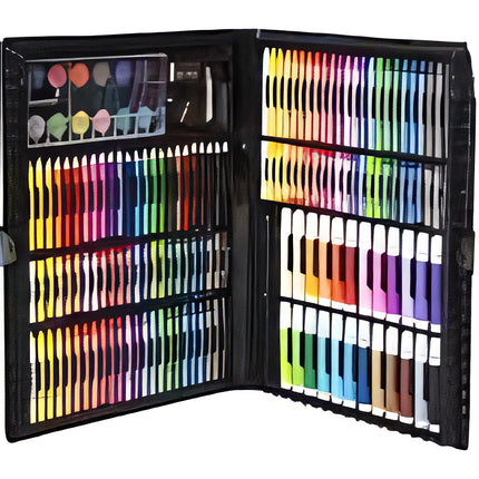 Painting set in a suitcase, 169 pcs, black
