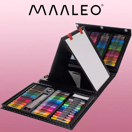 Painting set in a suitcase - 208 pcs Maaleo 21645