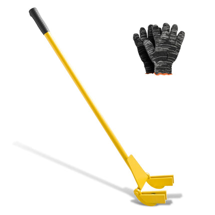 Pallet Buster Flip-Head Pry Bar, 45 In Carbon Steel