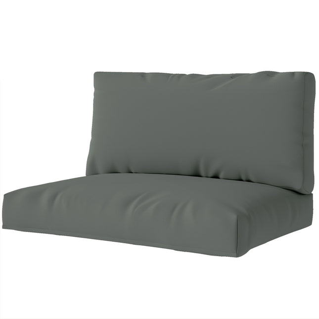 Pall Möbelkissen-Set, Dunkelgrau, 120x80x20 cm