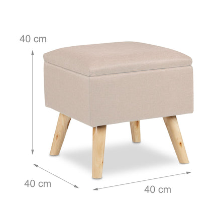 Palette avec espace de stockage