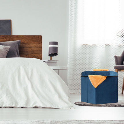 Palette avec espace de stockage