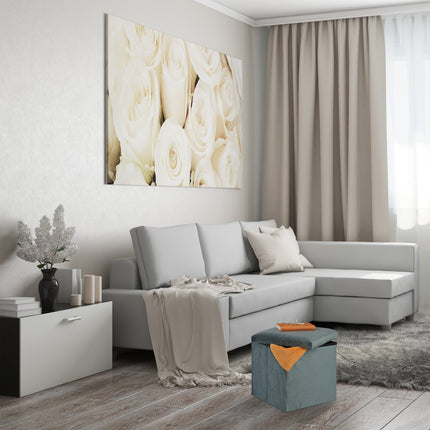 Palette avec espace de stockage