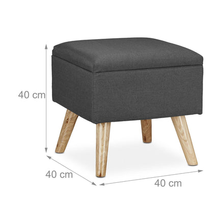 Palette avec espace de stockage