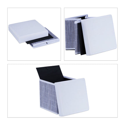 Palette avec espace de stockage