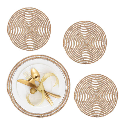 Palm Fibre Place Mats Set of 4 – Heat Resistant