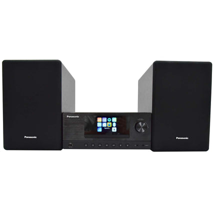 Panasonic Micro Hi-Fi System 180 W with CD, DAB+ and Wi-Fi, Bluetooth, Black
