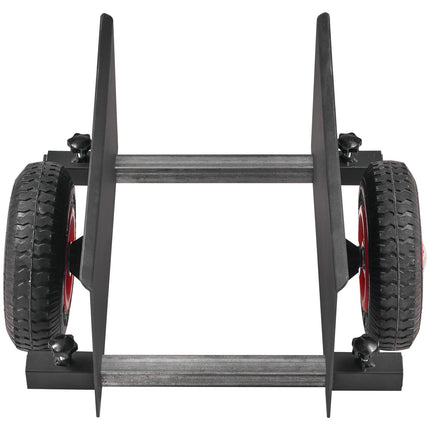 Panel Dolly Cart, 600 Lb Capacity, 8 In Pneumatic Wheels