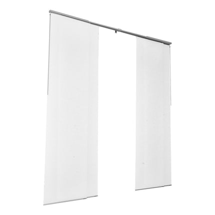 Panel Track Blinds, White, 4 Panels, 116-218 cm