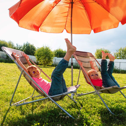 Sonnenschirm-Bodenanker, 2er-Set für Garten & Camping