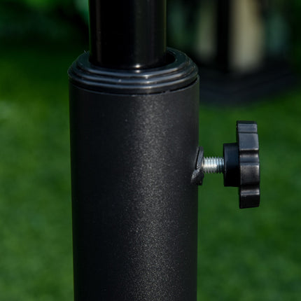 Antiker Bronze-Schirmständer, 13 kg, passend für Stangen von Ø35-48mm