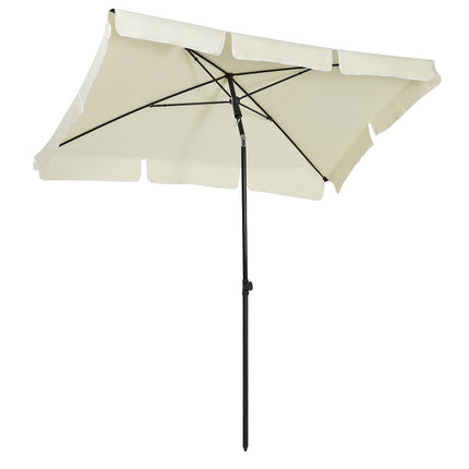 Sonnenschirm mit UV-Schutz, zusammenklappbar, für Balkon und Strand
