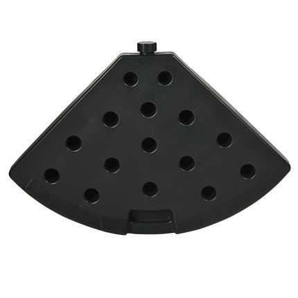 Stojan na výkyvný slunečník odolný proti povětrnosti, HDPE, až 68 Kg