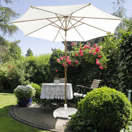 Pied de parasol en plastique