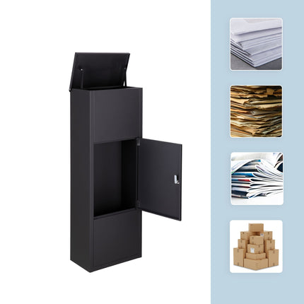 Paketbox mit Schloss und 4 Schlüsseln