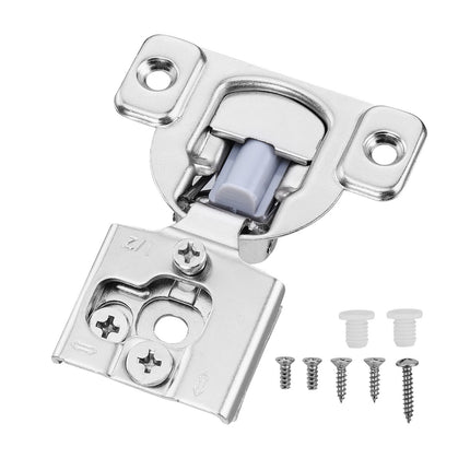 Partial Overlay Soft-Close Cabinet Hinges, 50 Pack, 105