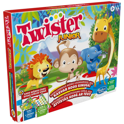 Party-Spiel Twister Junior (auf Lettisch und Estnisch)