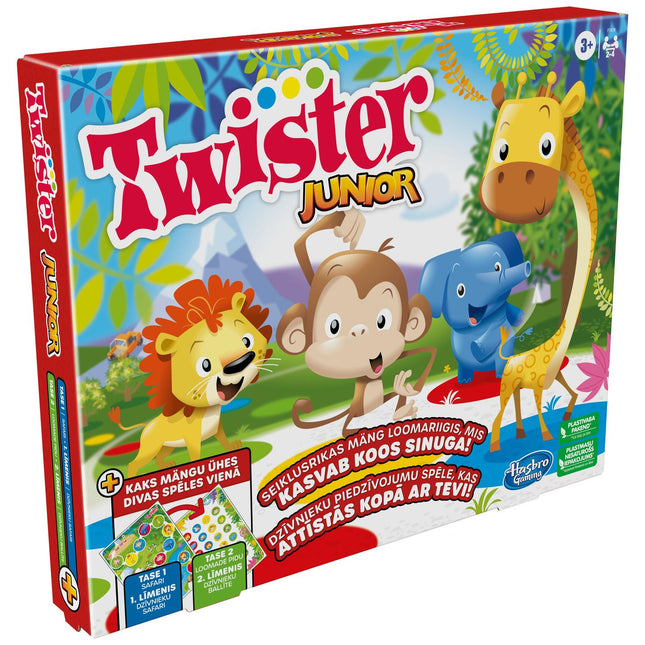Párty hra Twister Junior (v lotyštině a estonštině)
