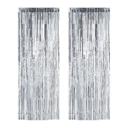 Lot de 2 rideaux de fête