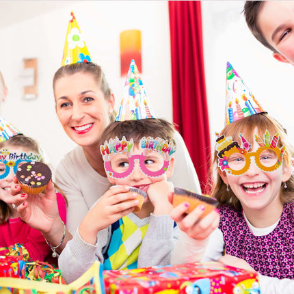 Partygläser "Happy Birthday" 6er Set