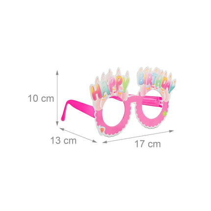 Partygläser "Happy Birthday" 6er Set