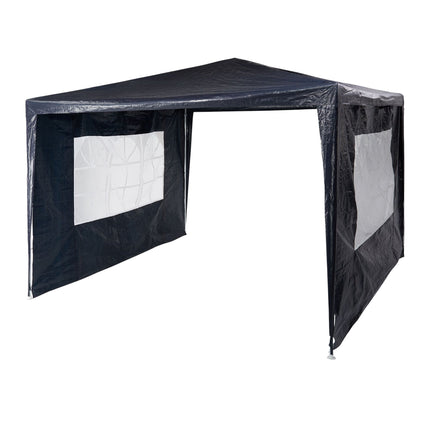 Party tent 3x3 m 2 walls