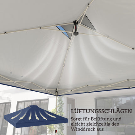 Pavillon Ersatzdach, 300x300 cm, UV50+ Wasserdicht