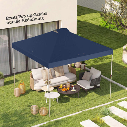 Pavillon Ersatzdach, 300x300 cm, UV50+ Wasserdicht