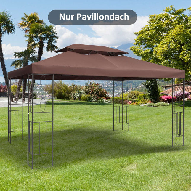 Náhradní střecha altánu 3x4M, voděodolný polyester