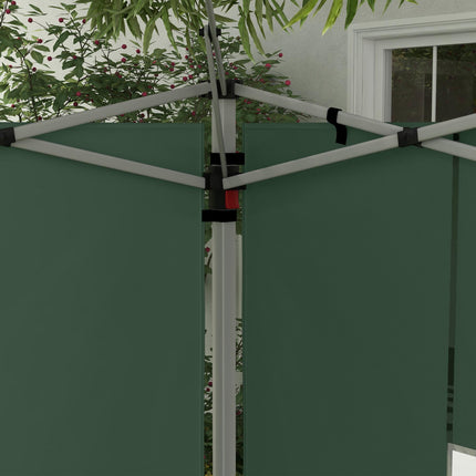 Pavilion Sidewalls Set with Windows, Waterproof, Green